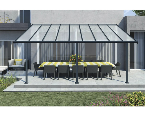 Pergola CANOPIA by Palram Sierra 3x5.46 555 x 295 cm anthracite