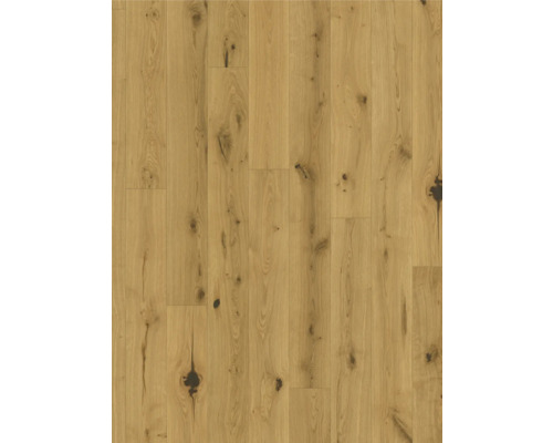 Holzboden aus Eiche mit Astlöchern