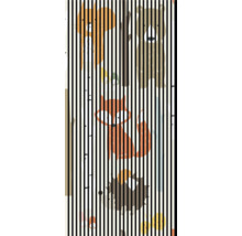 Store vertical avec motifs d''animaux pour enfants