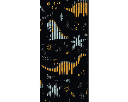 Akustikpaneel digital bedruckt Dinos 2 2400 x 1133 x 19 mm Set = 2 Einzelpaneele