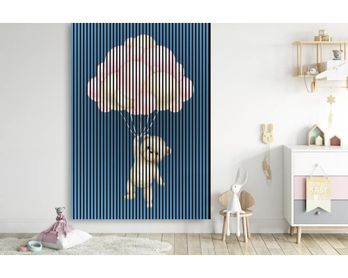 Image murale décorative avec un motif d''ours pour la chambre d''enfant