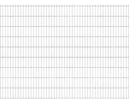 Clôture à grillage double 251x183 cm, galvanisée à chaud