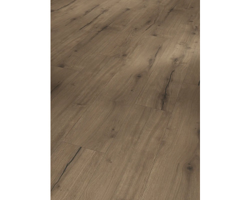 Pose d''un sol stratifié aspect bois