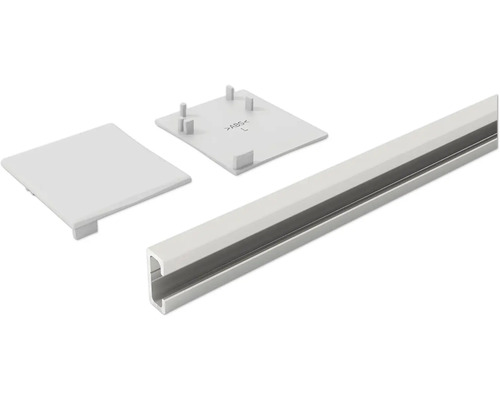 Pertura Profilé d'écartement 10 mm pour ferrure pour porte coulissante Selir acier inoxydable (C31) l:4 m