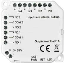 Composant électronique avec connecteurs et marquage CE