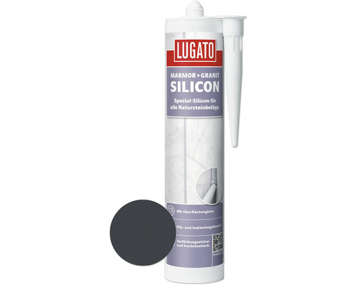 Silicone Lugato Marbre + Granit anthracite 310 ml