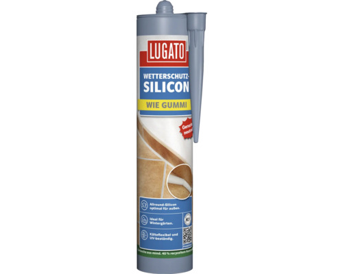Cartouche de silicone de protection contre les intempéries Lugato