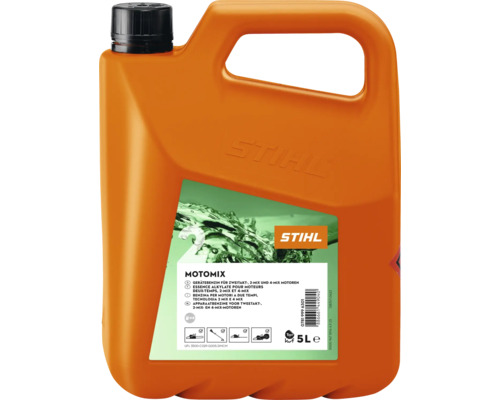 Mélange prêt à l'emploi STIHL MotoMix bidon 5 L, 2 temps Mélange de carburant Stihl Motomix en bidon de 5 litres
