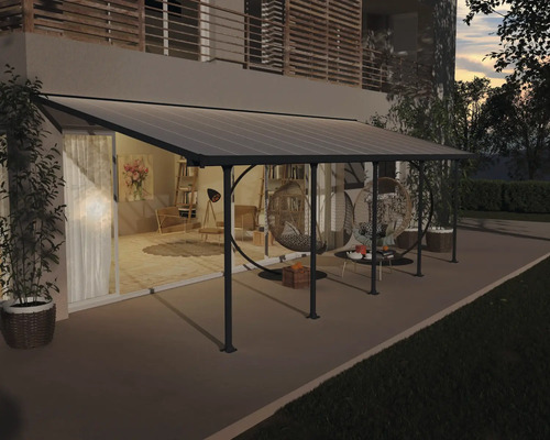 Pergola CANOPIA by Palram Feria 3x8.51 851 x 294 cm anthracite