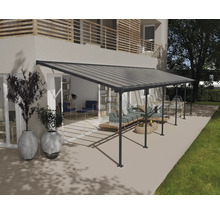 Pergola CANOPIA by Palram Feria 3x10.35 1035 x 294 cm anthracite