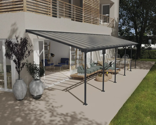 Pergola CANOPIA by Palram Feria 3x10.35 1035 x 294 cm anthracite