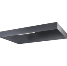 Rechteckige Deckenleuchte mit integrierter Lichtleiste