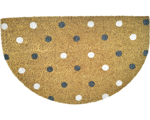 Paillasson en coco Polka Dots 45x75 cm