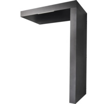 Schwarze Aussenleuchte