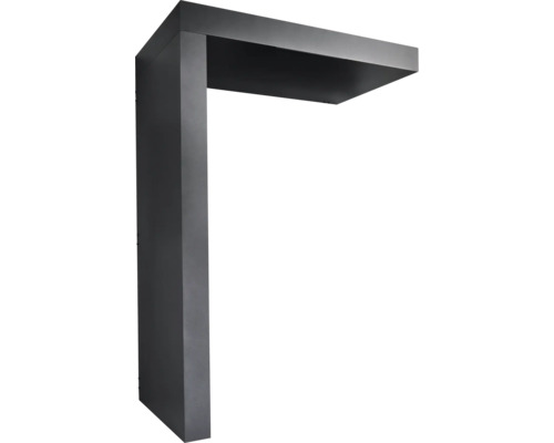 Moderne Aussenleuchte in L-Form für den Garten