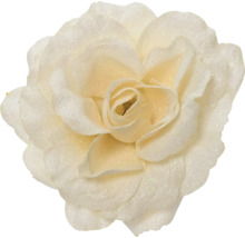 Rose décorative en tissu