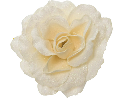 Rose décorative en tissu