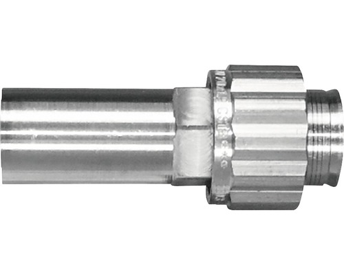 Pièce de transition avec extrémité soudée/pressée d22 fonte rouge 57.502715 Raccord métallique pour installations sanitaires