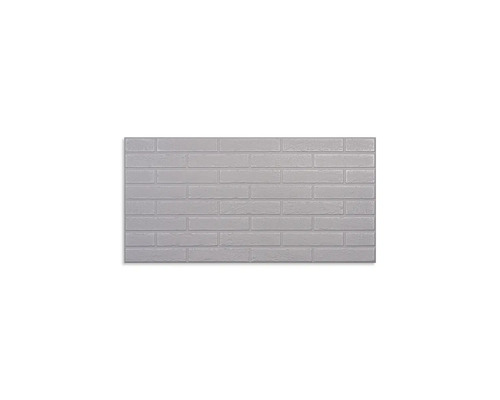 Panneau mural XPS Stone Wall Silver 4 pces. 100 x 50 cm Revêtement mural en briques grises