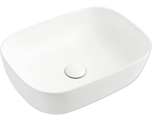 Lavabo à poser Jungborn FOUR 46.5x33 cm blanc mat