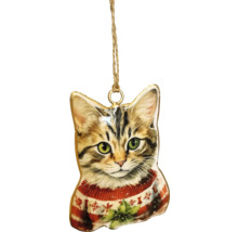 Katzenbaumschmuck mit Pullover
