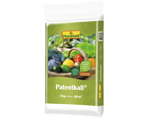 Patentkali FloraSelf Kalium-Magnesiumdünger 5 kg Patentkali Dünger, 5 Kilogramm Packung