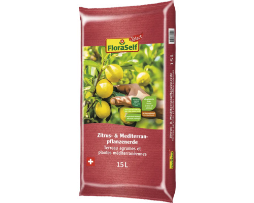 FloraSelf Select® Terreau agrumes et plantes méditerranéennes 15 l