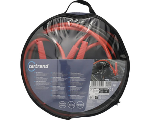 cartrend Starthilfekabel im Tragebeutel