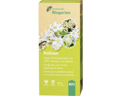 Andermatt Bio Kalisan gegen Pilzkrankheiten 200g Andermatt Biogarten Kalisan Fungizid gegen Pilzkrankheiten an Obst, Gemüse und Beeren, 200 Gramm