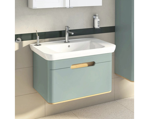 Meuble-lavabo avec meuble sous-vasque dans la salle de bain