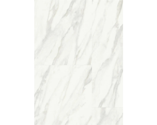 Designboden Vinylboden Fliese Marmor weiss Fold-Down 980 x 490 x 4,5 mm Designboden Vinylboden Fliese Marmor weiss Fold-Down 980 x 490 x 4,5 mm