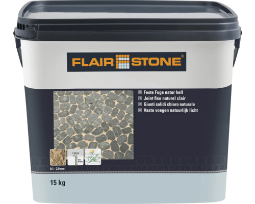 Joint fixe FLAIRSTONE naturel clair anti-mauvaises herbes 15 kg