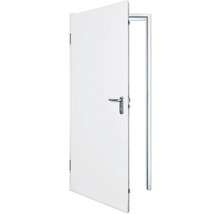 Porte intérieure ouverte avec poignée de porte