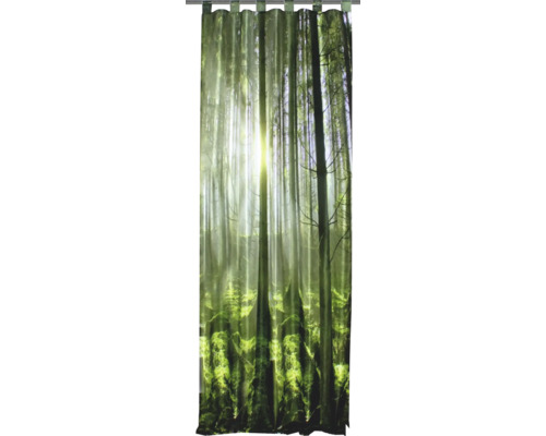 Schlaufenschal Wald grün 120x245 cm