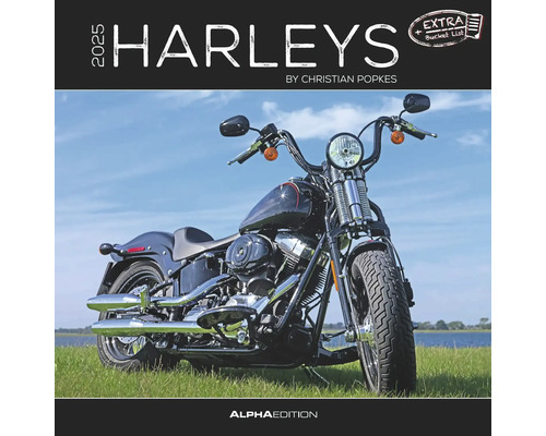 Wandkalender Harleys 2025 30x30 cm