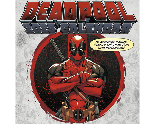 Calendrier Marvel Deadpool 2025