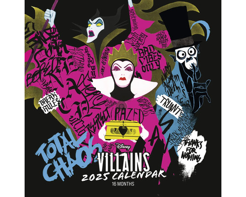 Calendrier Disney Villains 2025