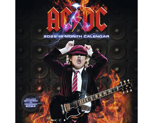 Calendrier AC/DC 2025