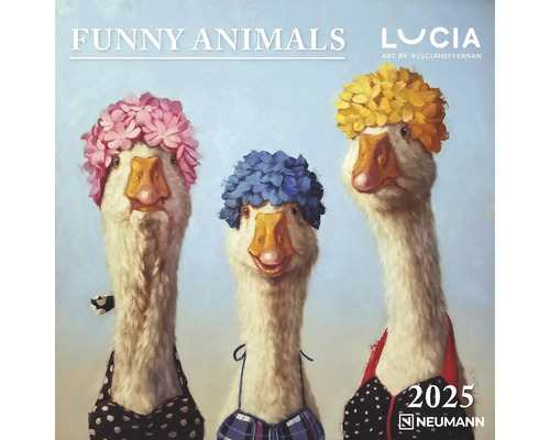 Calendrier Funny Animals 2025