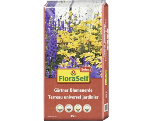 Terreau pour fleurs FloraSelf Select®, 35 l
