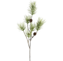 Branche de pin artificielle avec pommes de pin pour la décoration
