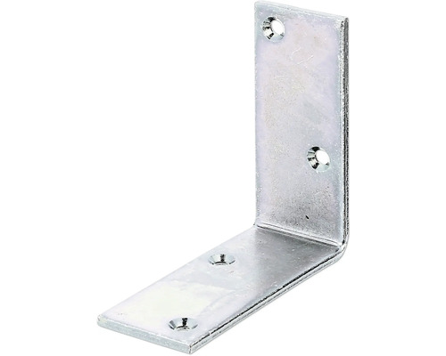 Cornière pour solive 100 x 100 x 40 mm galvanisée, passivation couche épaisse 1 pièce