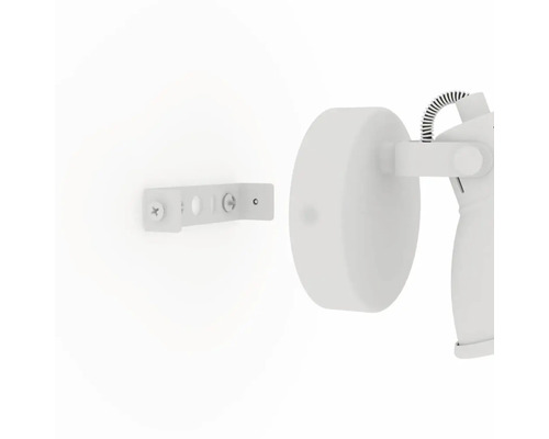 Farbsprühsystem mit Halterung zur Wandbefestigung