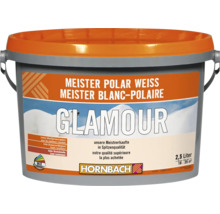 HORNBACH Meister Polarweiss Glamour Soft Wandfarbe im Wunschfarbton mischen lassen-thumb-0