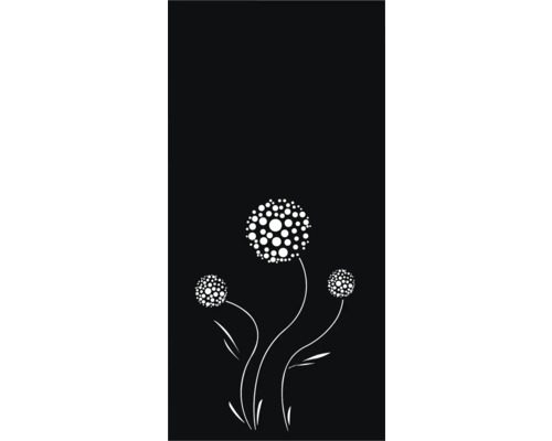 Élément décoratif avec motif de pissenlit