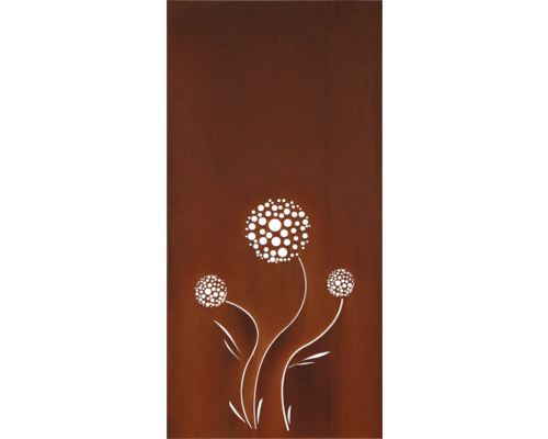 Dekoratives Paneel mit Blumenmuster für den Innenbereich