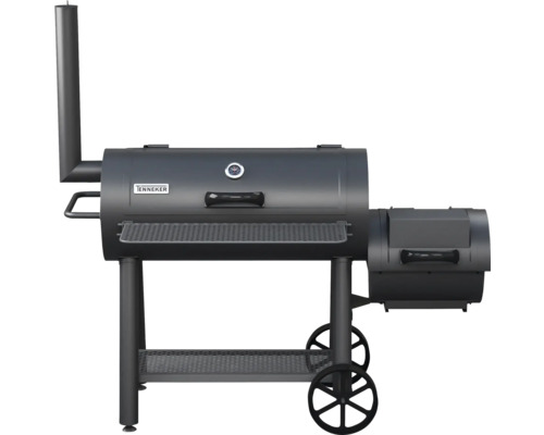 TENNEKER Holzkohlegrill Smoker XL