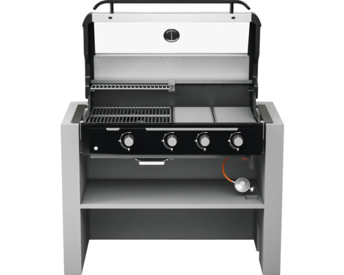 Barbecue encastrable Tenneker® Halo TG 4B, 4 brûleurs