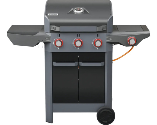 Tenneker® Carbon Gasgrill 3 Brenner + Seitenbrenner