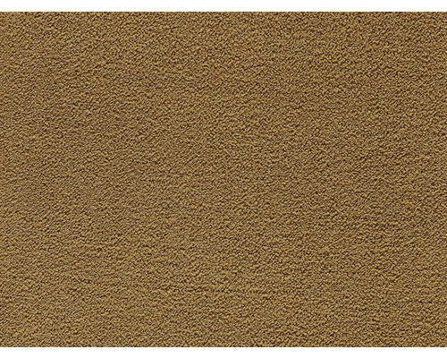 Spannteppich Shaggy Janette senf FB52 400 cm breit (Meterware) Nahaufnahme einer Wand mit Putzstruktur